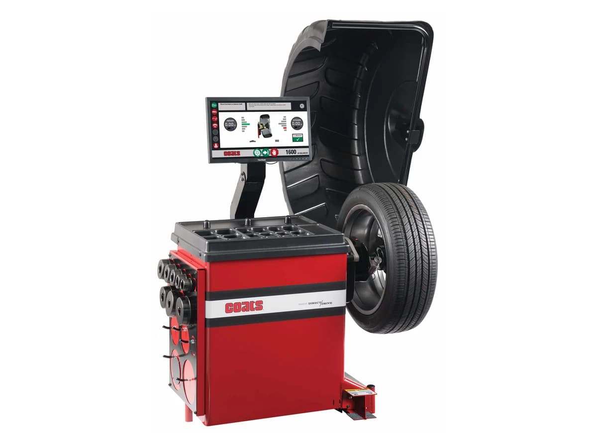 Coats direct-drive wheel balancer